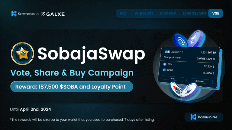 Sobajaswap VSB Campaign