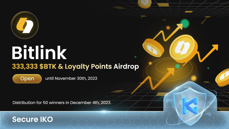 Bitlink Airdrop Giveaway