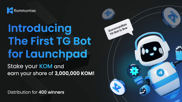 Quick Guide on How to Stake KOM on Kommunitas Telegram Bot