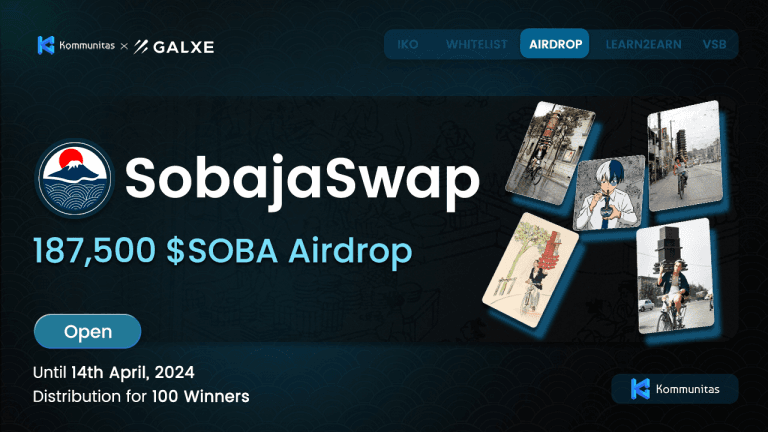 Sobajaswap Airdrop Campaign