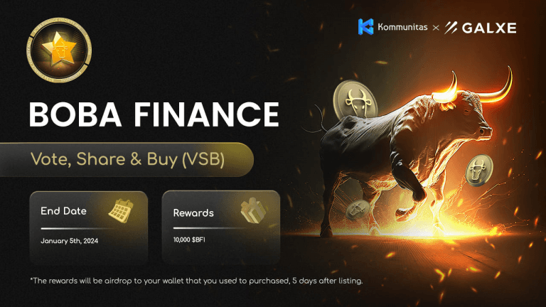 BOBA Finance VSB Campaign