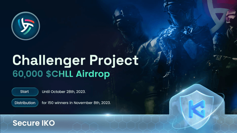 Challenger Airdrop Giveaway