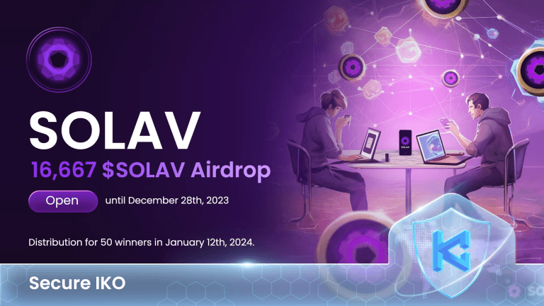 SOLAV Airdrop Giveaway