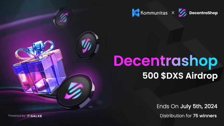Decentrashop Airdrop Campaign