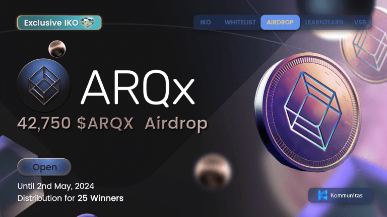 ARQX AI Jewelry Airdrop Campaign