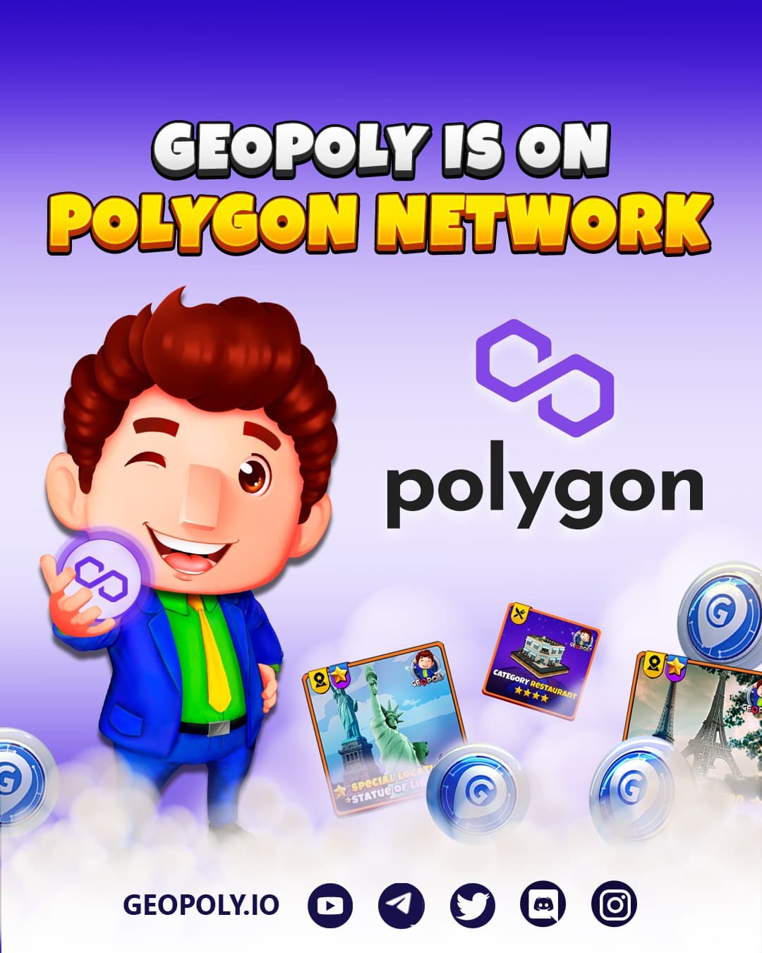 Geopoly is on Polygon Network