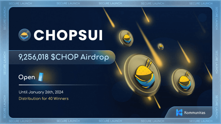 ChopSui Airdrop Giveaway