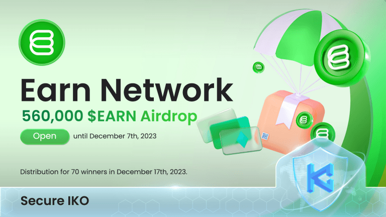 Earn Network Airdrop Giveaway