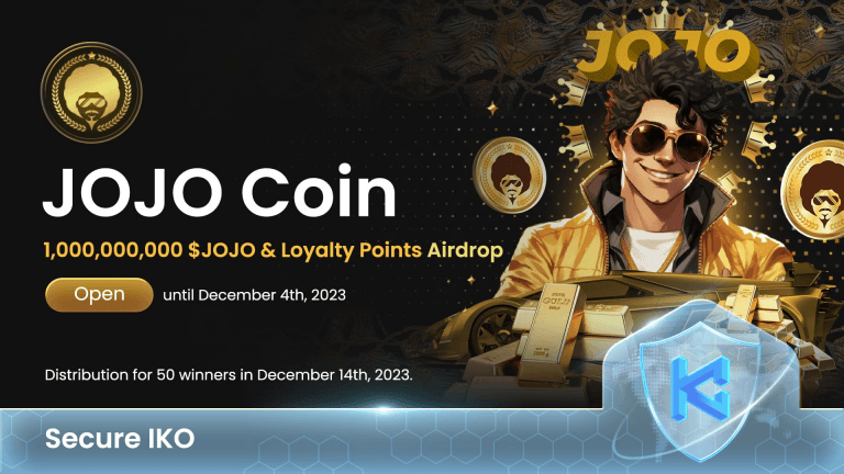 JoJo Meme Token Airdrop Giveaway