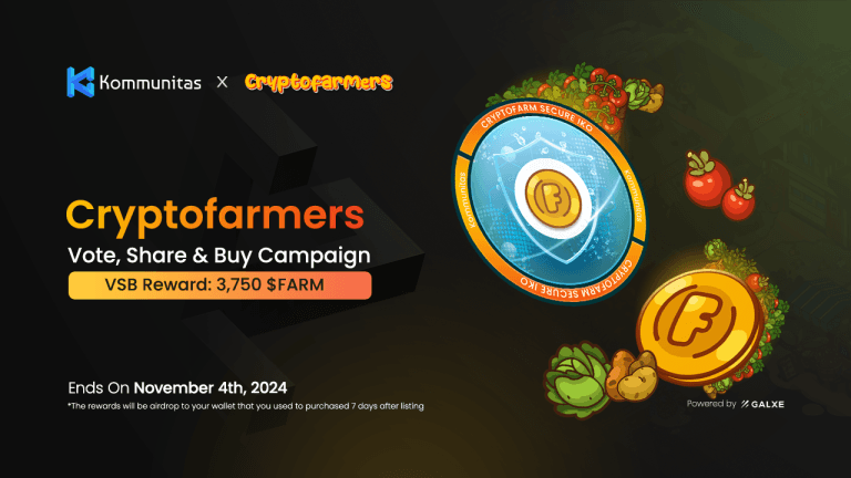 Cryptofarmers VSB Campaign