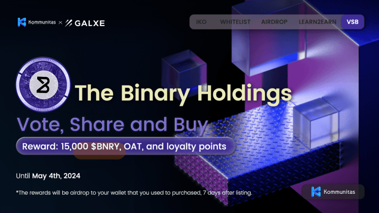 The Binary Holdings VSB Campaign