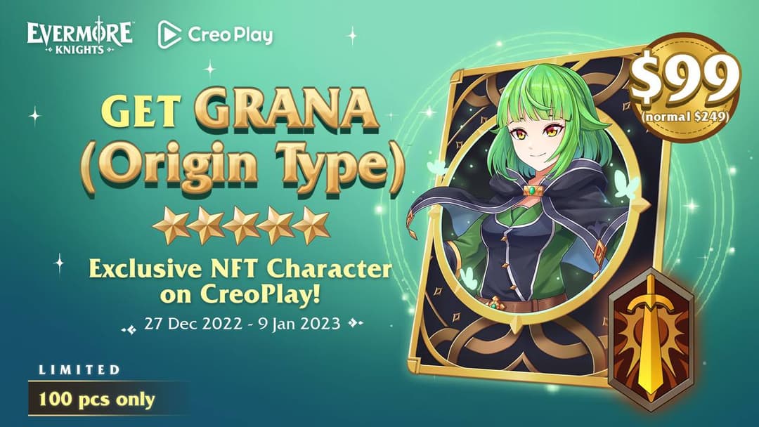 Get Exclusive NFT Character on CoreoPlay!