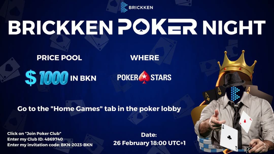 Brickken Poker Night