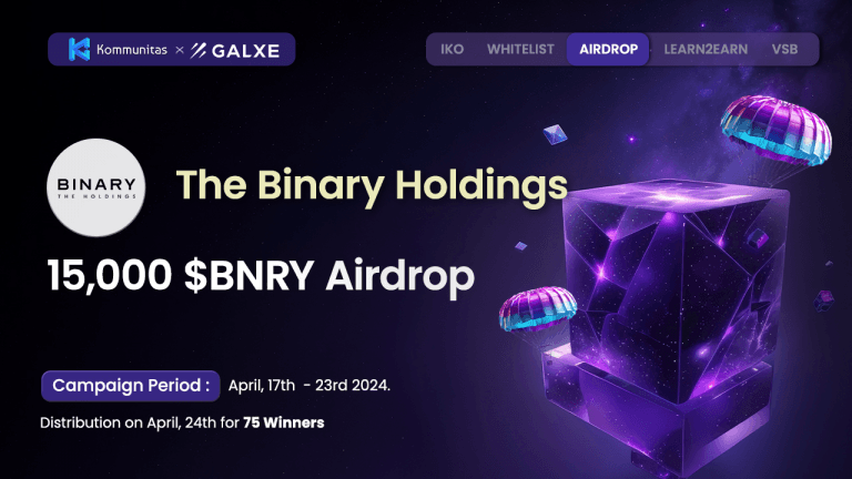 The Binary Holdings Airdrop Campaign