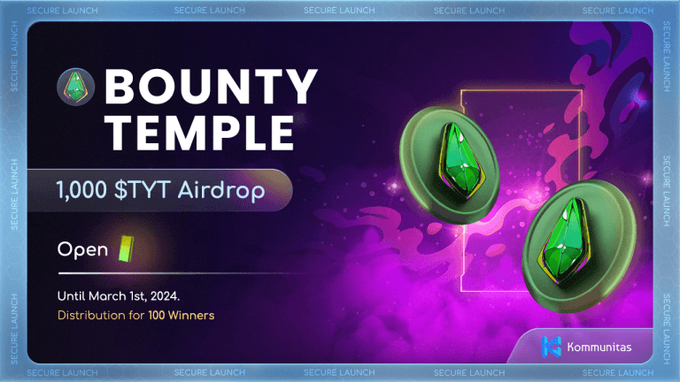 Bounty Temple Airdrop Giveaway
