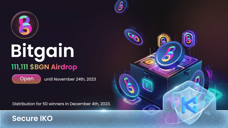 Bitgain Airdrop Giveaway