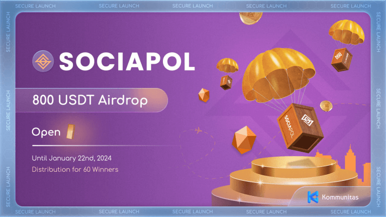 SociaPol Airdrop Giveaway