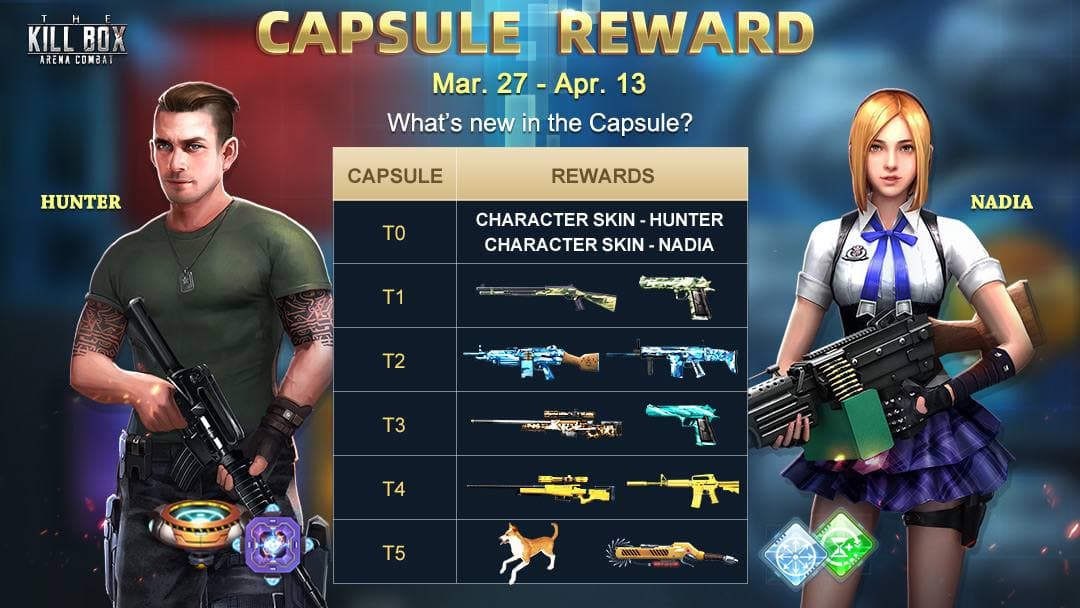 Capsule Rewards