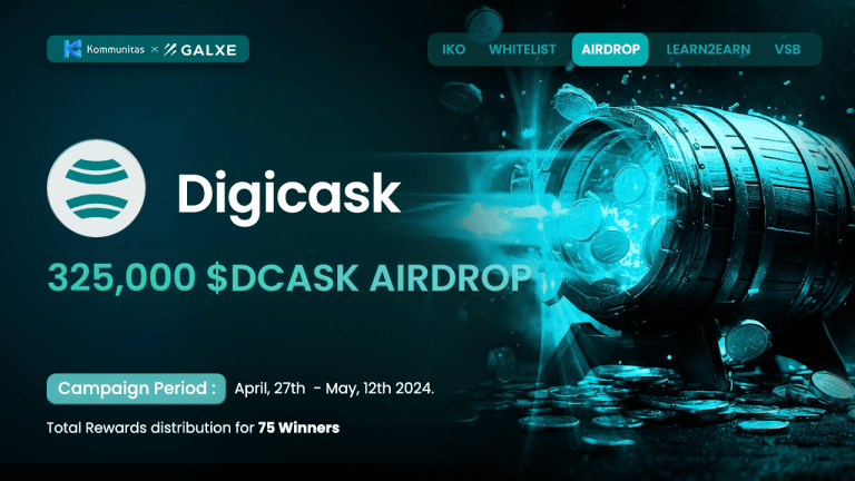 Digicask Airdrop Campaign