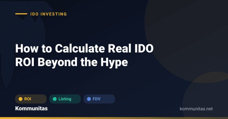 How to Calculate Real IDO ROI (Beyond the Hype Numbers)