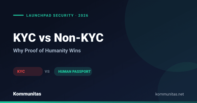 KYC vs Non-KYC Crypto Launchpads: Pros, Cons & Why Human Passport Wins (2026)
