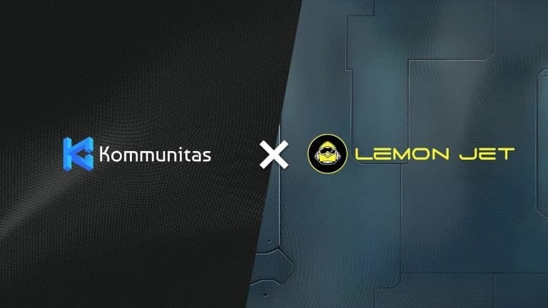 Lemon Jet ($LJT) IKO on Kommunitas: On-Chain Crash Game, 50:50 Vesting, and the 24-Hour Refund Window