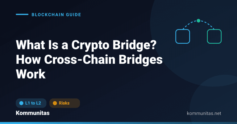 What Is a Crypto Bridge? How Cross-Chain Bridges Work and the Risks to Check (2026)