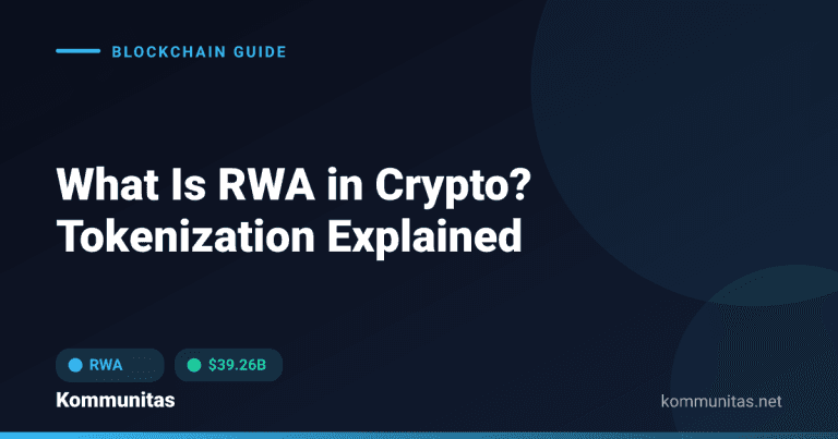 What Is RWA in Crypto? Real World Assets, Tokenization & RWA Tokens Explained (2026)